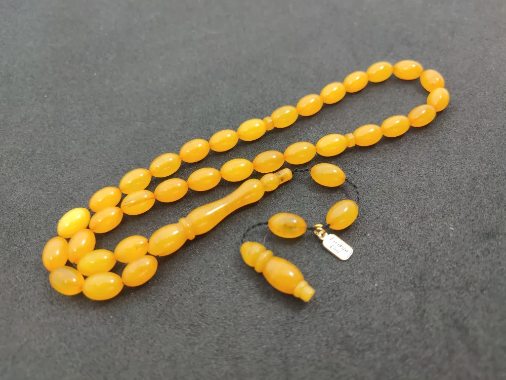 Furkan Gül Usta Eseri̇ 0.6 Şeffaf Deli̇m Çi̇ft Kat Ci̇lalı Sıkma Kehri̇bar