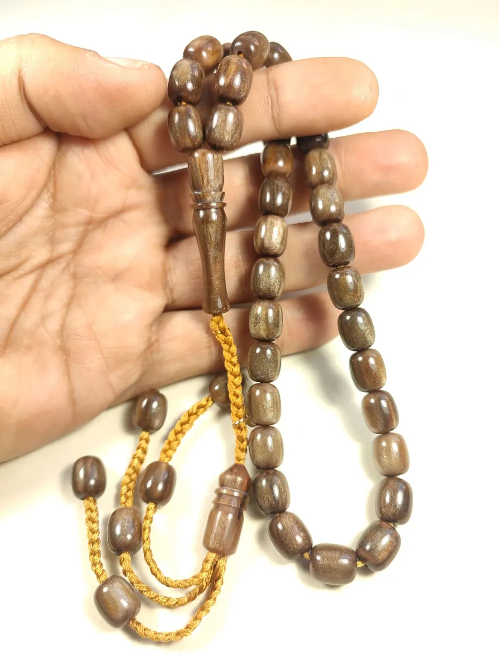 Mehmet Mercan Usta İmzalı Zaza  Model Sıkma Kehri̇bar küçük resim 5