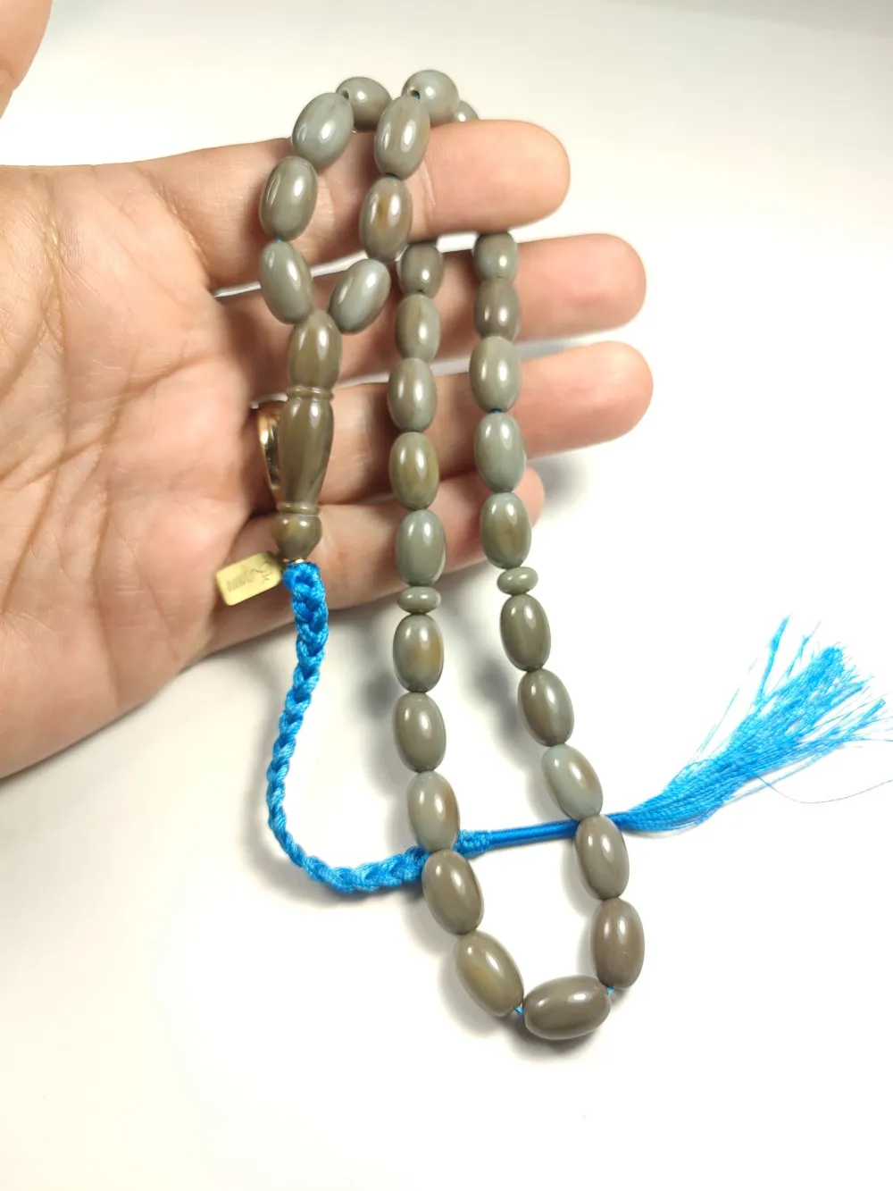 Ebu Zeyn Usta İşi̇ İmzalı Rengi̇n Zi̇rvesi̇ Bi̇r Tavla Pulu küçük resim 5