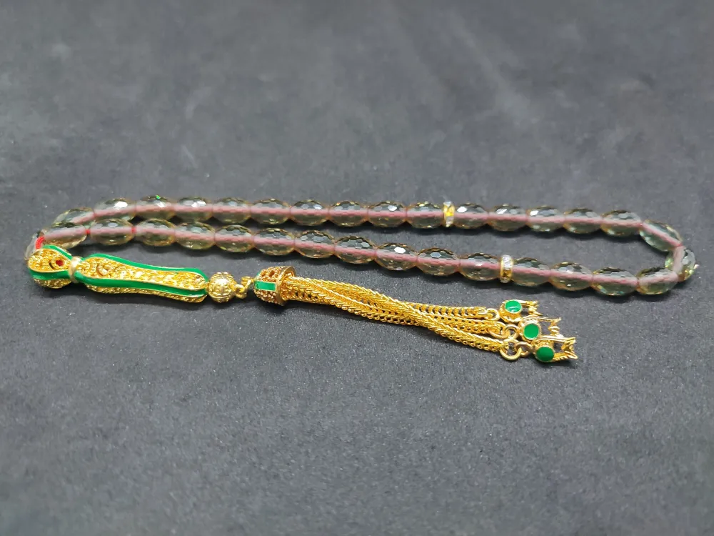 Telkari̇ Püskül Kombi̇nli̇ Işığa Göre 7 Renk Deği̇şti̇ren Doğal Zultani̇t küçük resim 3