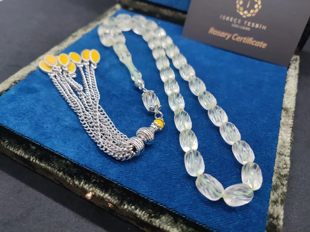 Gümüş Püsküllü Vıp Kutulu 29.20 Gr. Kalem Oyma Ukrayna Damla Kaya