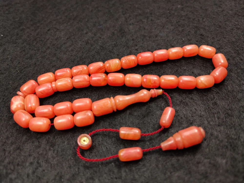 Aki̇f Karasapan Usta Eseri̇ İmzalı Kondüsyon Hari̇kası Sıkma Kehri̇bar küçük resim 3