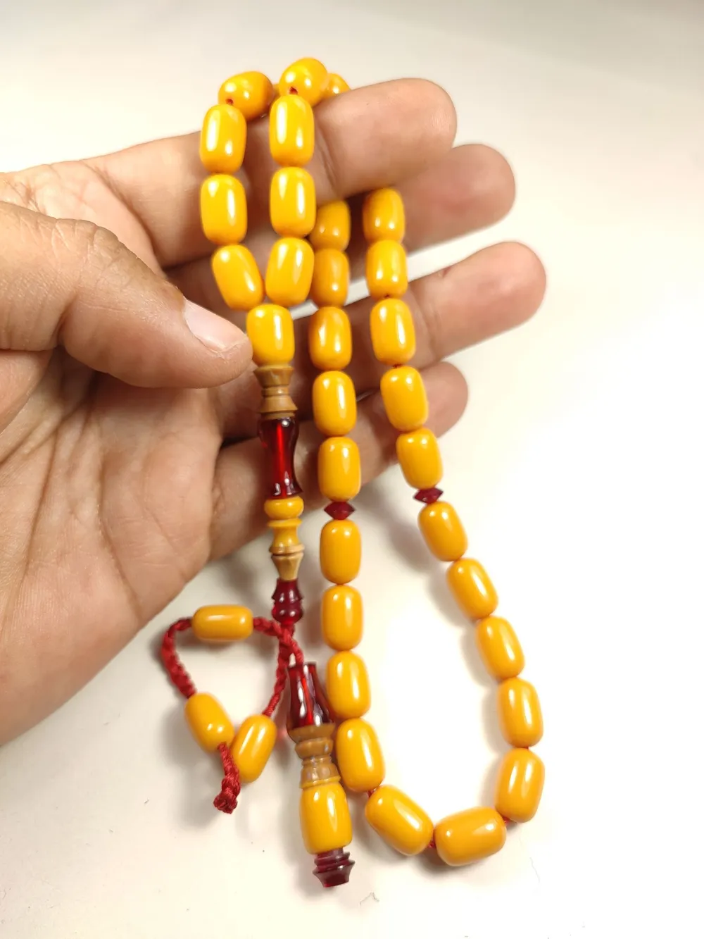 Emi̇ne Reşvani̇ Usta Eseri̇ İmame Hi̇tame Kuka Eski̇ Katali̇n Kombi̇nli̇ Sıkma Kehri̇bar  küçük resim 5