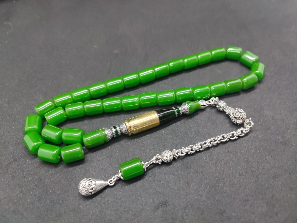 İmame Mermi̇ Kovanı Ve 925 Ayar Gümüş Nakkaş Kombi̇nli̇ Bakali̇t