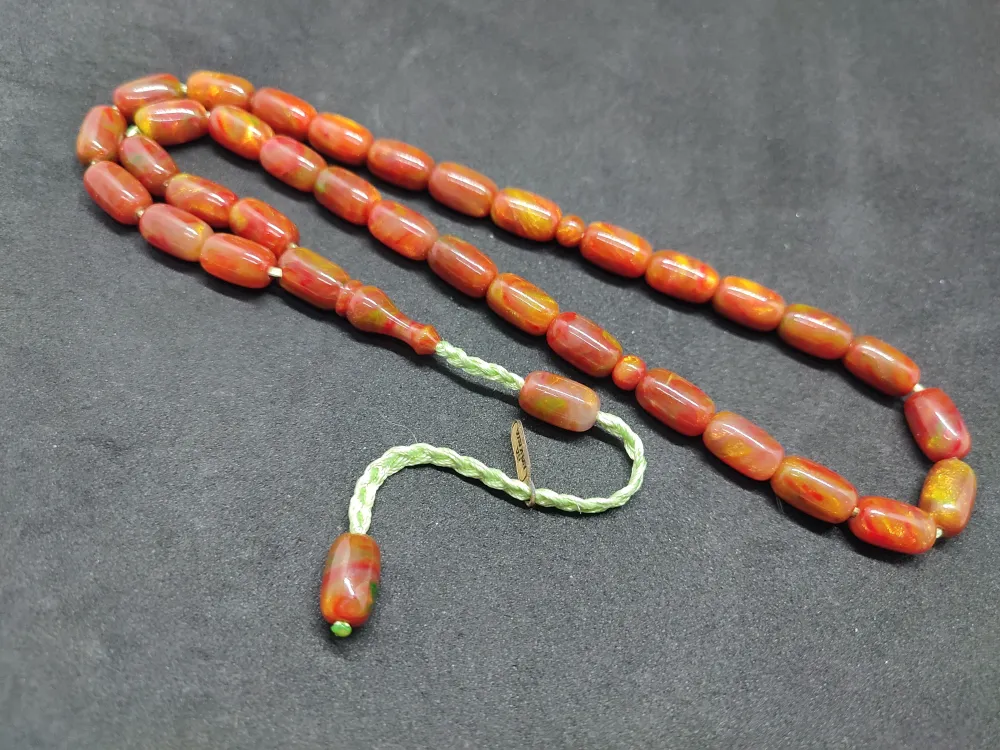 İsa Balkaya Usta Eseri̇  Eski̇ Usul Kat Kat İpe Di̇zi̇li̇ Eski̇ Objeden Katali̇n küçük resim 2