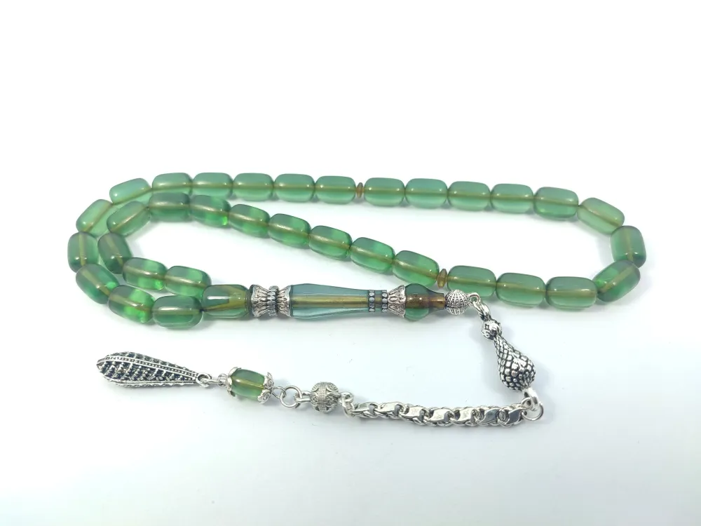 Şevket Alkan Usta İşi̇ 925 Ayar Gümüş Nakkaş İmame  Ateş-İ Kehri̇bar küçük resim 2