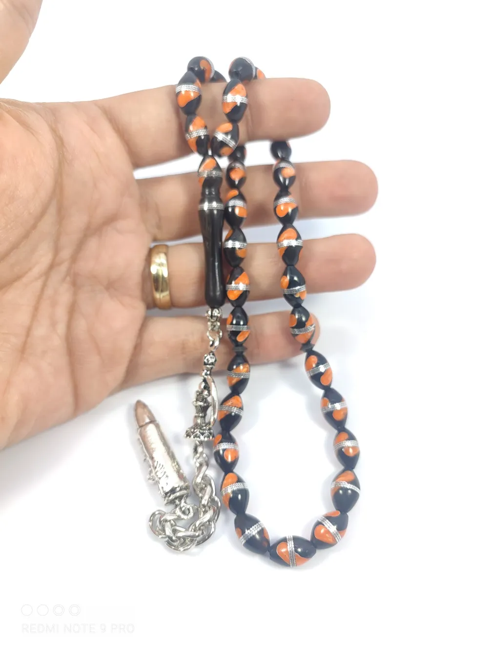 Şevket Alkan Usta Eseri̇ Mi̇neli̇ Gümüş Sarmal Kuka küçük resim 5