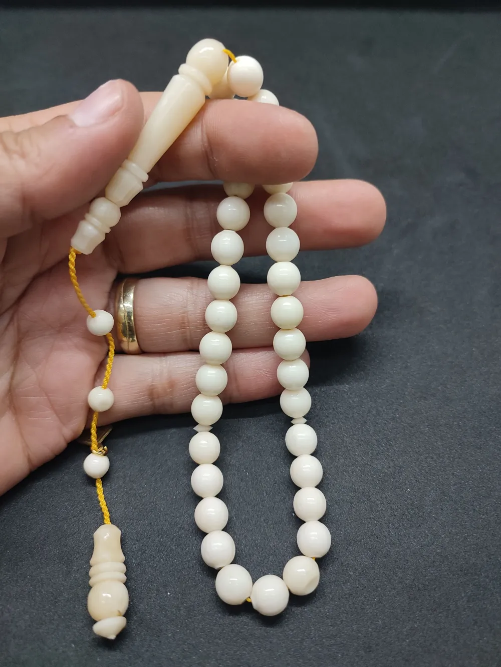 İskeçeli̇ Cemi̇l Usta Eseri̇ Sülün İmame Naturel Bali̇na Kemi̇ği̇ küçük resim 4