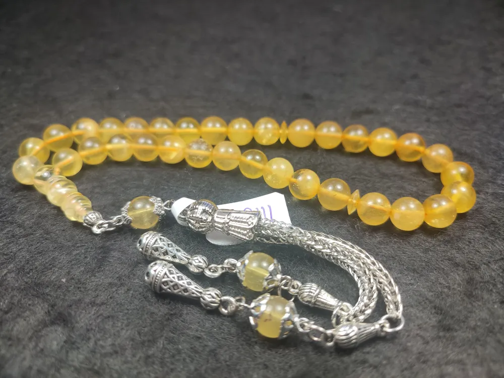 11.68 Gr. Orji̇nal Rus Kaya Damla Kehri̇bar küçük resim 2