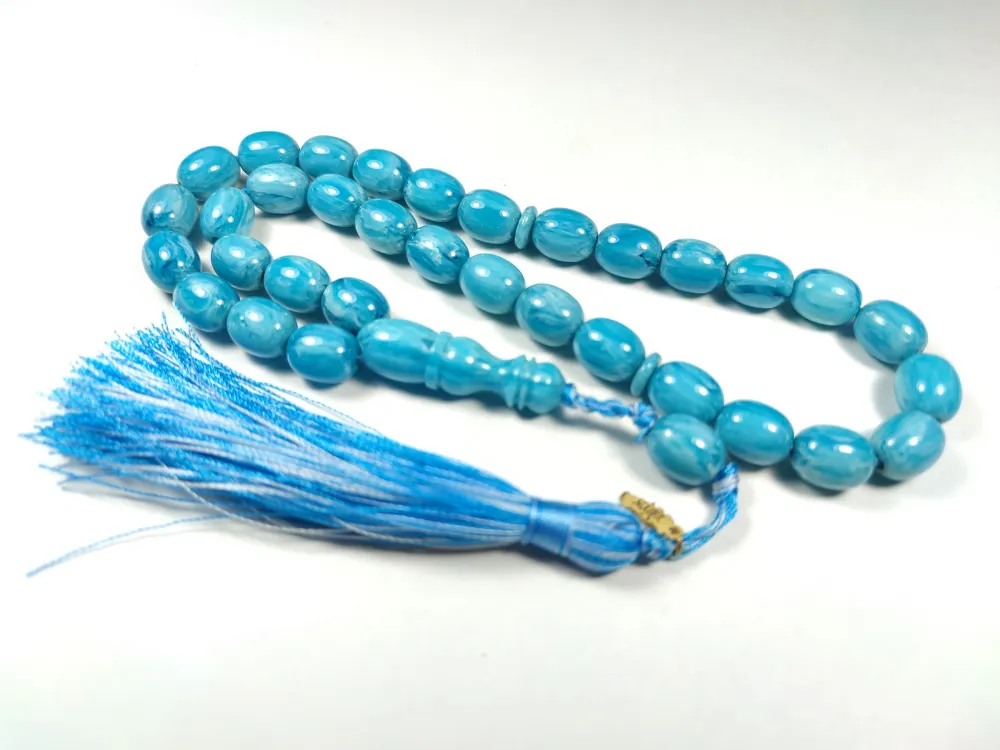 Ebu Zeyn Usta İşi̇ İmzalı Mühürlü Sıkma Kehri̇bar küçük resim 3