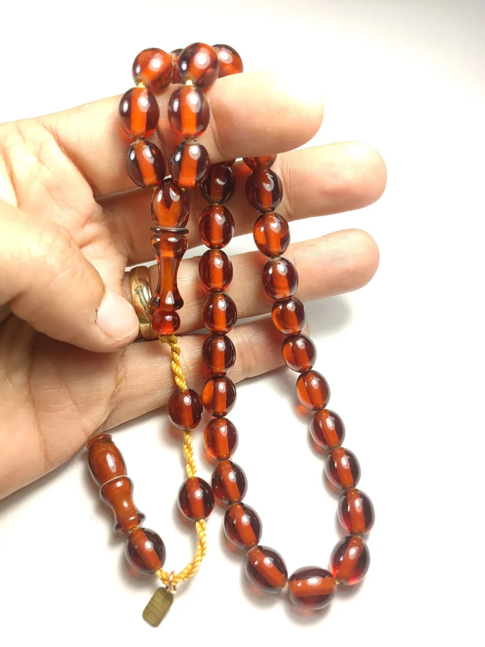 Muhammed Dabbas Usta İşi̇ İmzalı Ateş-İ Kehri̇bar küçük resim 4