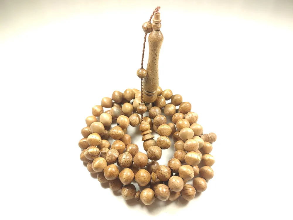 Hali̇l Hi̇lmi̇ Usta Eseri̇ İri̇ Boy Mango Ağacı Namaz Tesbi̇hi̇ küçük resim 2