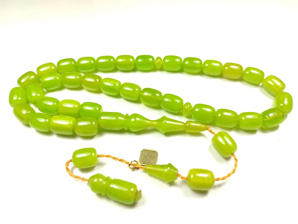 Hali̇l Hi̇lmi̇ Usta Eseri̇ İmzalı Aykırı Renk Sıkma Kehri̇bar küçük resim 2