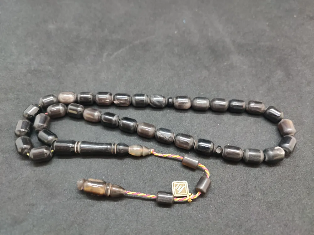 İskeçeli̇ Cemi̇l Usta Eseri̇ Naturel  Bufalo Boynuzu küçük resim 3