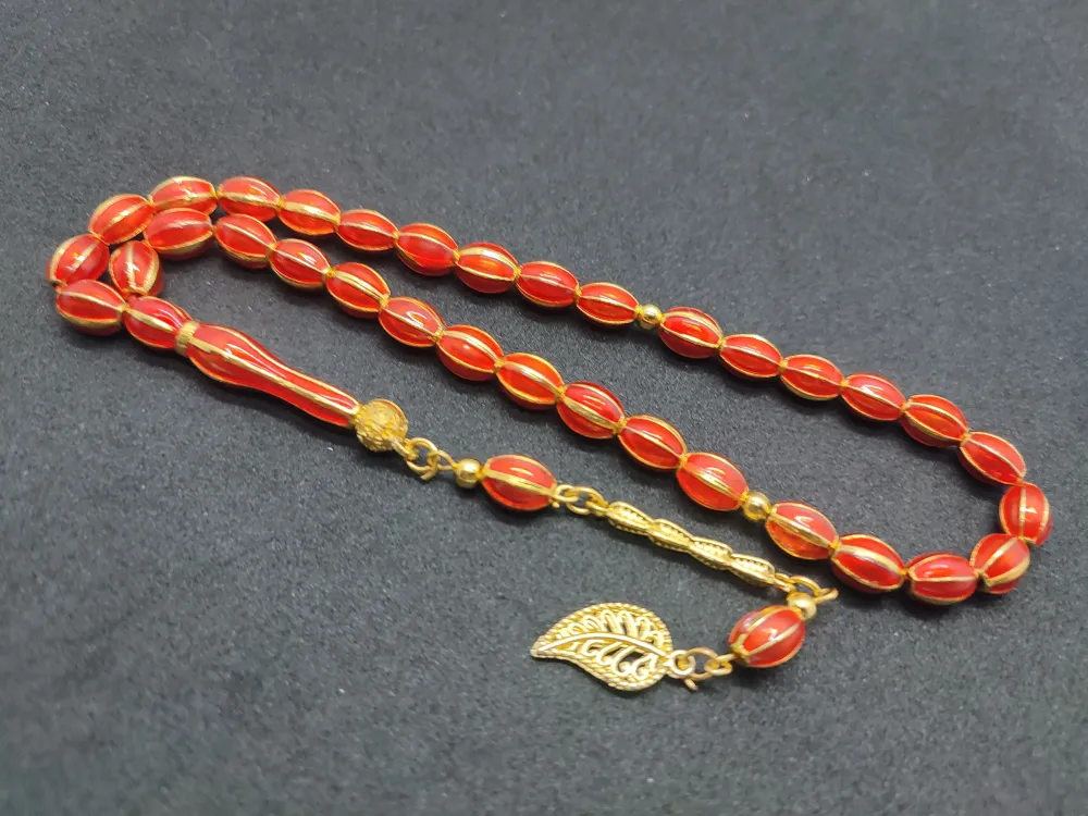 Bu Fi̇yata Yok!Altılı Yarma Model Düşük Ayar Gümüş Ve Mi̇neli̇ Kafes Model Tesbi̇h