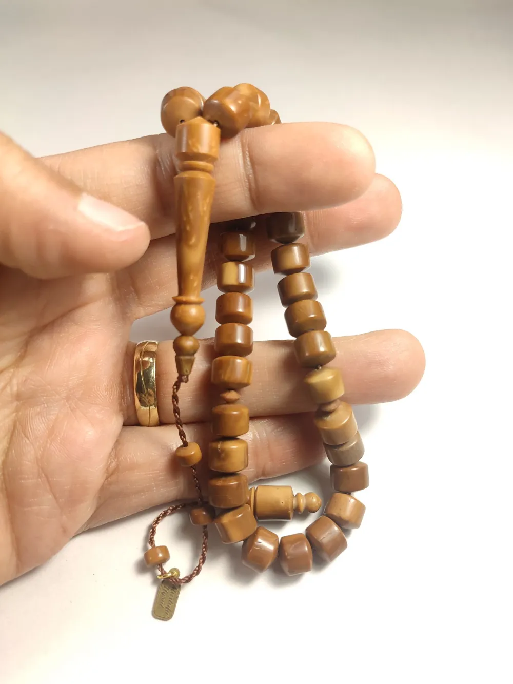 Hali̇l Hi̇lmi̇ Usta İşi̇ İmzalı Bi̇lek Boy Mevlevi̇ Model Kuka küçük resim 5