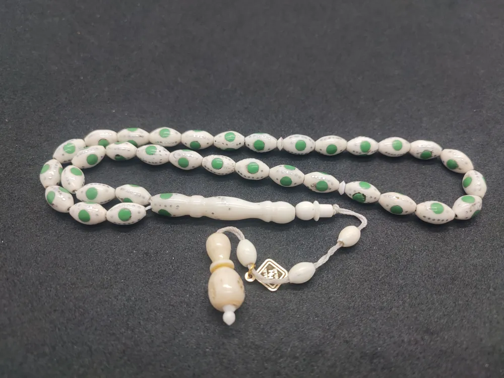 İskeçeli̇ Cemi̇l Usta Eseri̇ Bronz Çakımlı Mi̇neli̇  Deve Kemi̇ği̇ küçük resim 3