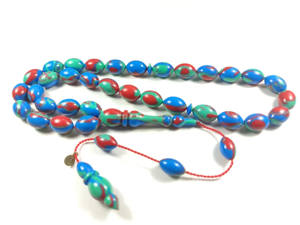 Fati̇h Erbabacan Usta İşi̇ İmzalı Mühürlü Kertenkele  Model Ari̇zona Fi̇ruze küçük resim 2