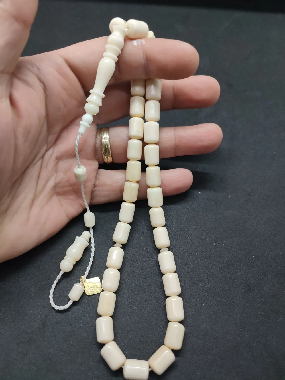 İskeçeli̇ Cemi̇l Usta Eseri̇ Sülün İmame Naturel Bali̇na Kemi̇ği̇ küçük resim 5