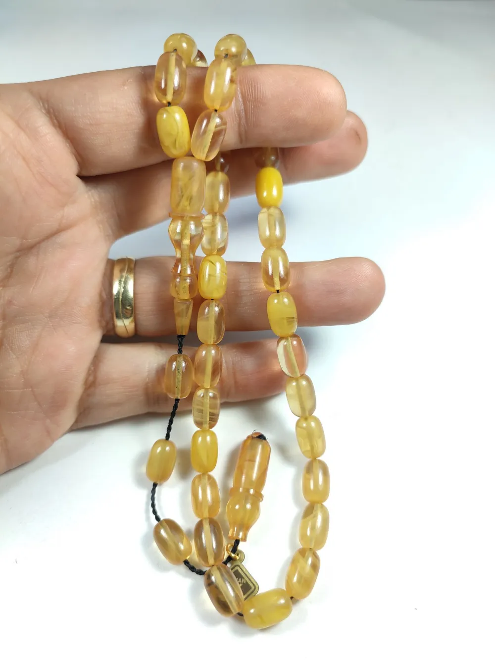 Hakan Kaya Usta İşi̇ İmzalı Sıkma Kehri̇bar küçük resim 5