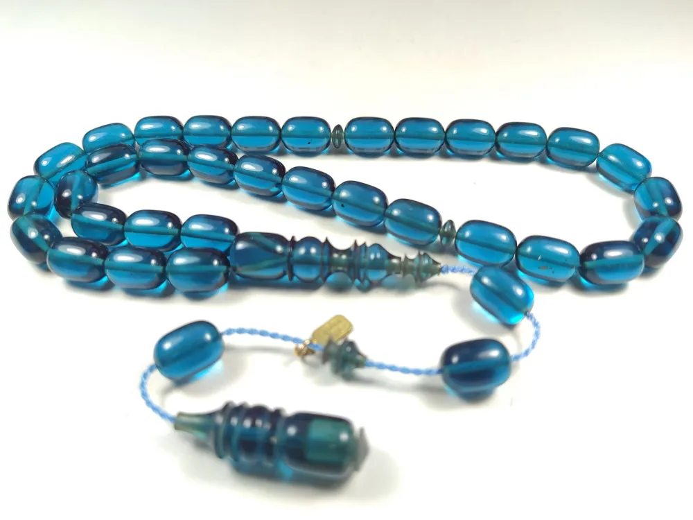 Furkan Gül Usta İşi̇ İmzalı Mühürlü Kalem Oyma Alman Zar Kehri̇bar küçük resim 4