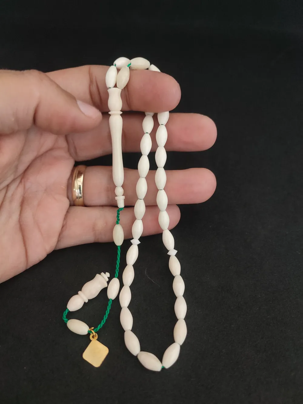 İskeçeli̇ Cemi̇l Usta Eseri̇ El Boy Ham Deve Kemi̇ği̇ küçük resim 5