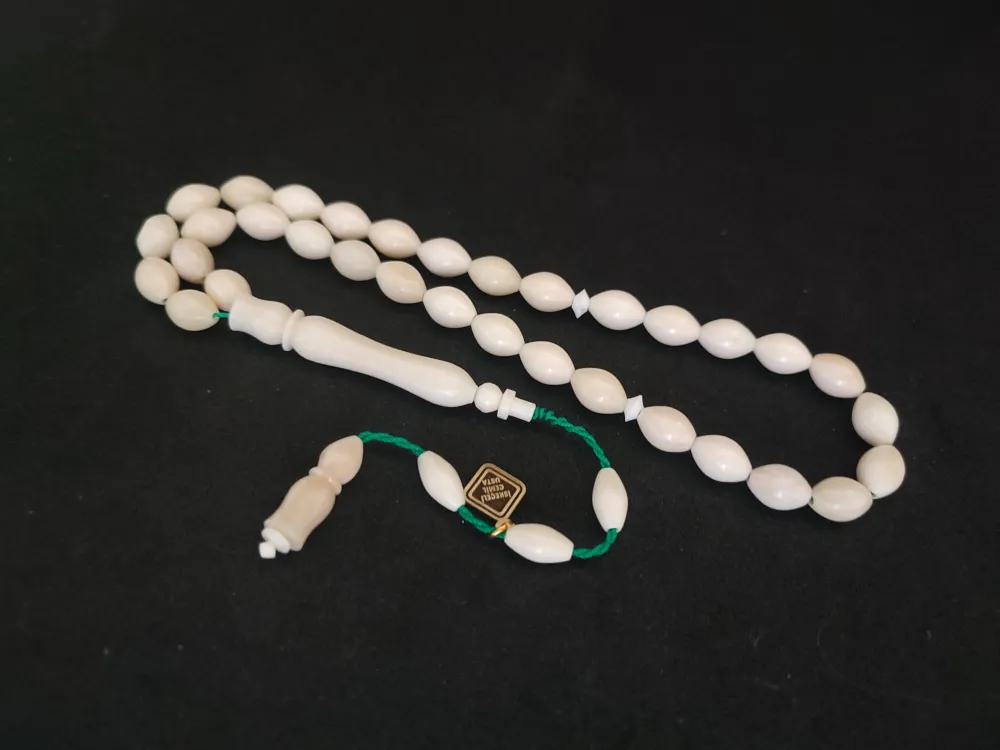 İskeçeli̇ Cemi̇l Usta Eseri̇ Mevlevi̇ Model Naturel Bali̇na Kemi̇ği̇