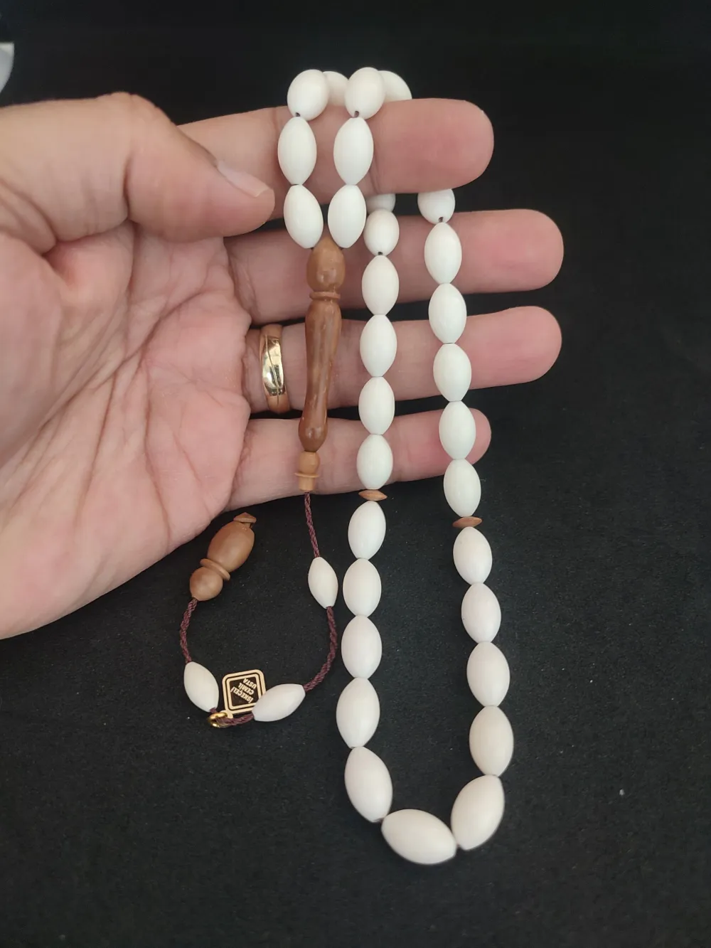 İskeçeli̇ Cemi̇l Usta Eseri̇  Çi̇ft Zımpara Çi̇ft Ci̇lalı Deve Kemi̇ği̇ küçük resim 5