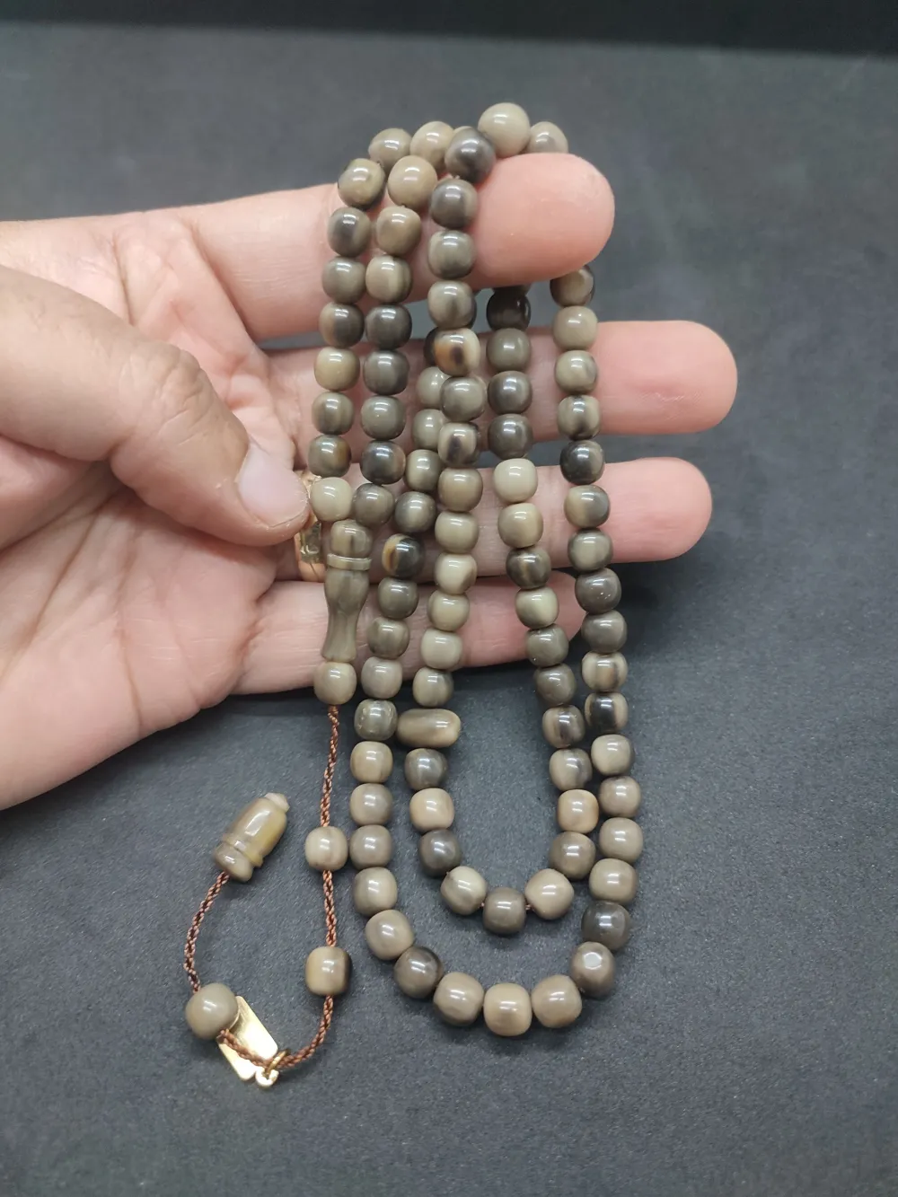 Zeyn Usta Eseri̇ Sıkma Kehri̇bar Namaz Tesbi̇hi̇ küçük resim 4