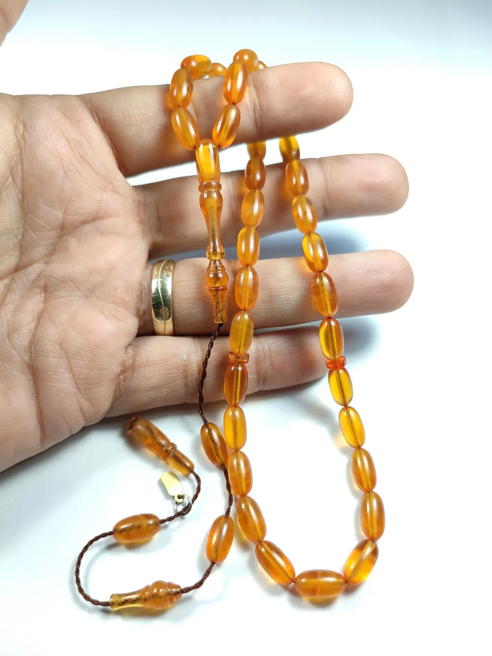 Ayhan Turan Usta İşi̇ İmzalı 0.6 Mi̇li̇m Şeffaf Deli̇m Alman Zar küçük resim 5