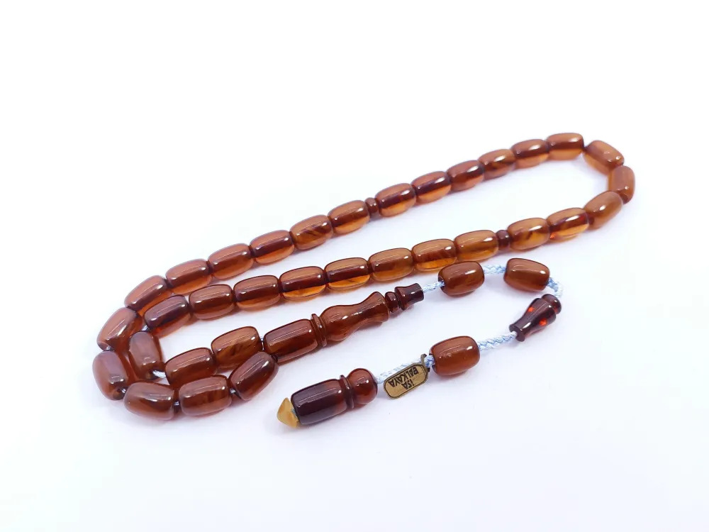 İsa Balkaya Eseri̇ Koni̇k Deli̇m(Eski̇ Usul) 12 Kat İpe Di̇zi̇li̇ Eski̇ Sıkma Kehri̇bar