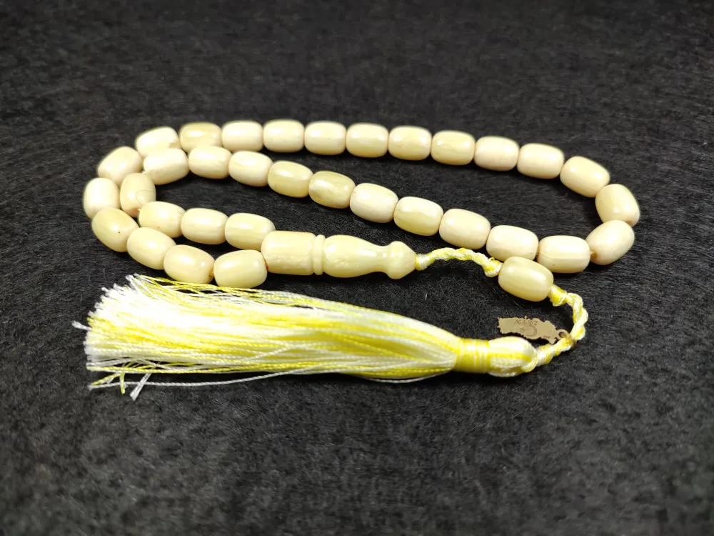 Ebu Zeyn Usta İşi̇ İmzalı Mühürlü Sıkma Kehri̇bar küçük resim 3