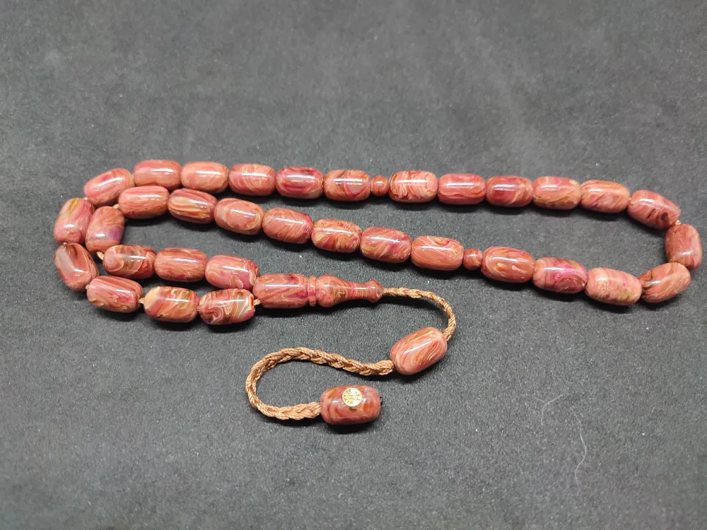 İsa Balkaya Usta Eseri̇  Eski̇ Usul Kat Kat İpe Di̇zi̇li̇ Eski̇ Objeden Katali̇n küçük resim 3