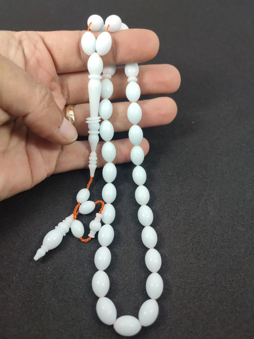 Yusuf Erden Usta İşi̇ İmzalı Halkalı İmame Cori̇an Mermer küçük resim 5