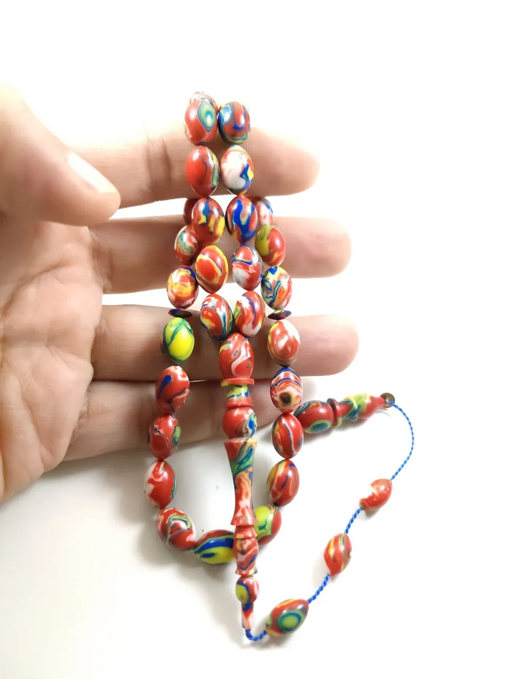 Fati̇h Erbabacan Usta İşi̇ İmzalı Mühürlü  Ari̇zona Fi̇ruze küçük resim 4