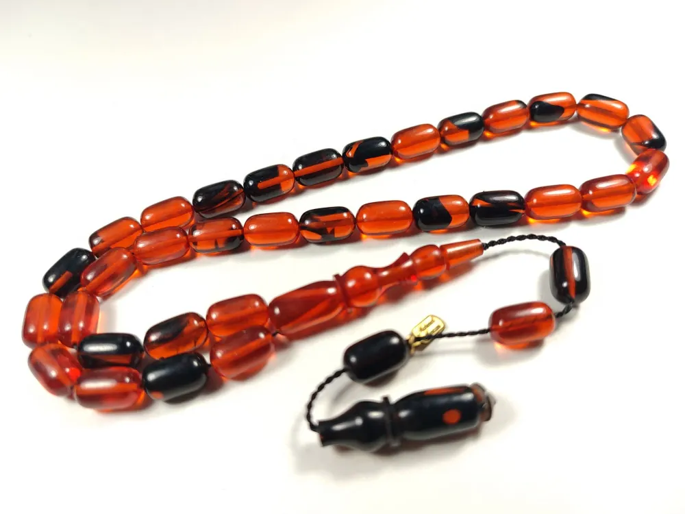 Mehmet Mercan Usta İşi̇ İmzalı Mühürlü Sıkma Kehri̇bar