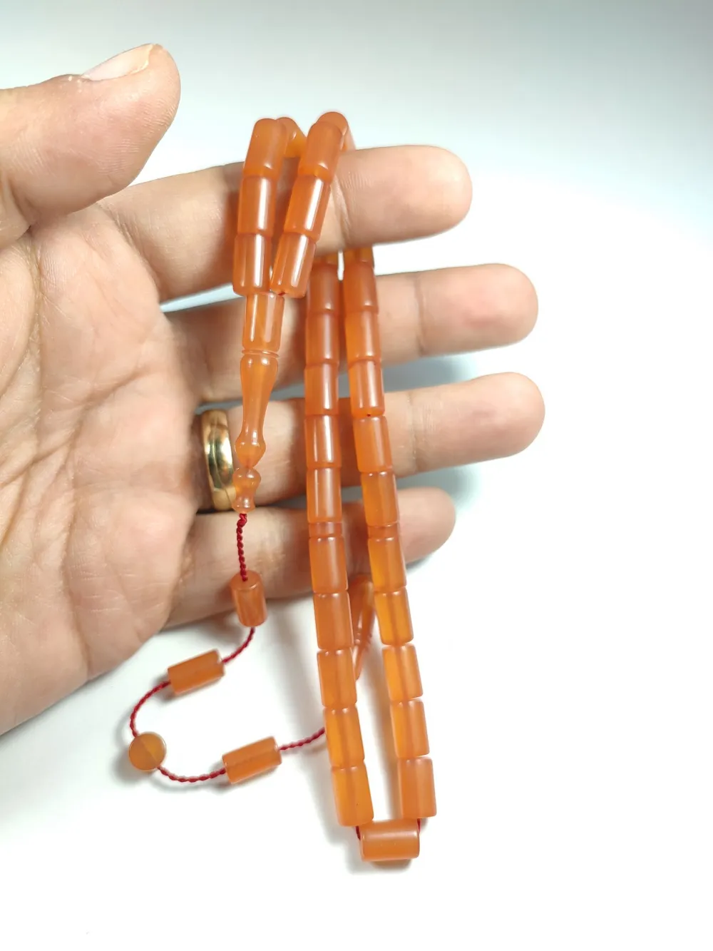 Mehmet Sancaktar Usta İşi̇ İmzalı Mühürlü  Zar Kehri̇bar küçük resim 5