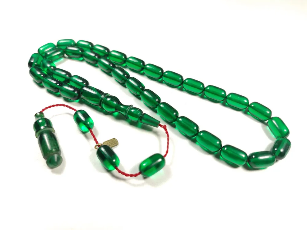 Mehmet Mercan Usta İşi̇ İmzalı Mühürlü Alman Zar  Kehri̇bar küçük resim 3