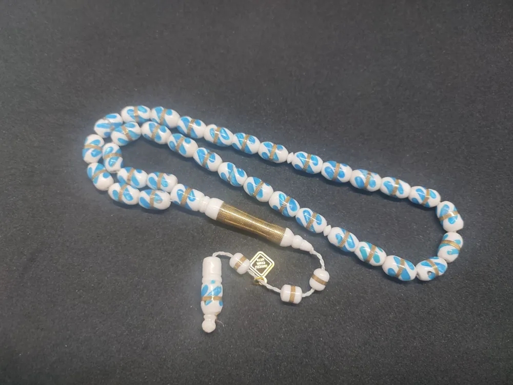 İskeçeli̇ Cemi̇l Usta Eseri̇ İşlemeli̇ Naturel Deve Kemi̇ği̇