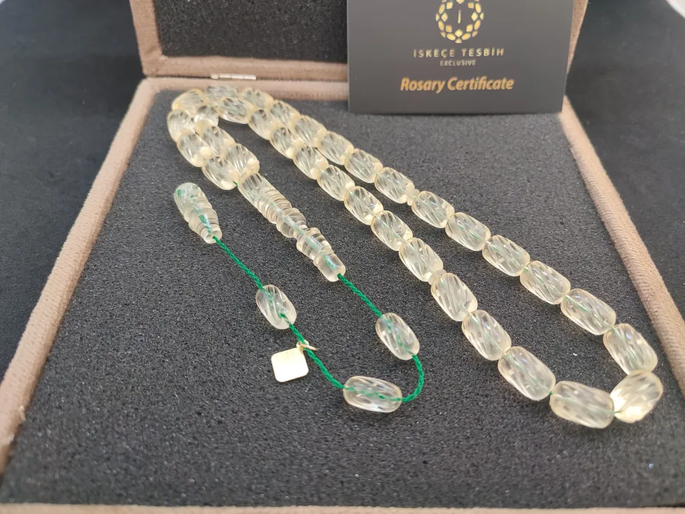 İskeçeli̇ Cemi̇l Usta Eseri̇ Vıp Kutulu 30.75 Gr. Kalem Oyma Ukrayna Damla Kaya küçük resim 2