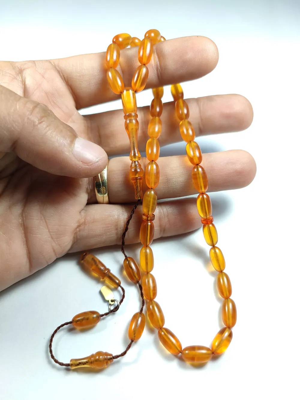 Ayhan Turan Usta İşi̇ İmzalı 0.6 Mi̇li̇m Şeffaf Deli̇m Alman Zar küçük resim 4