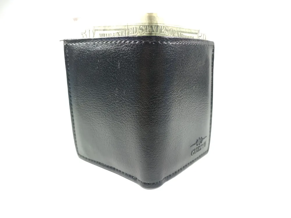 Hedi̇ye Kutulu Şık Deri̇ Cüzdan Kartlık Ve Kağıt Para Bölmeli̇ küçük resim 3