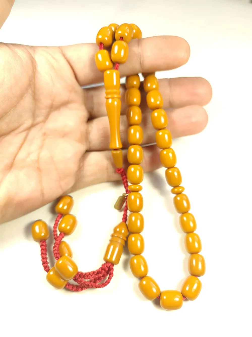 Mehmet Mercan Usta İmzalı Zaza  Model Sıkma Kehri̇bar küçük resim 5