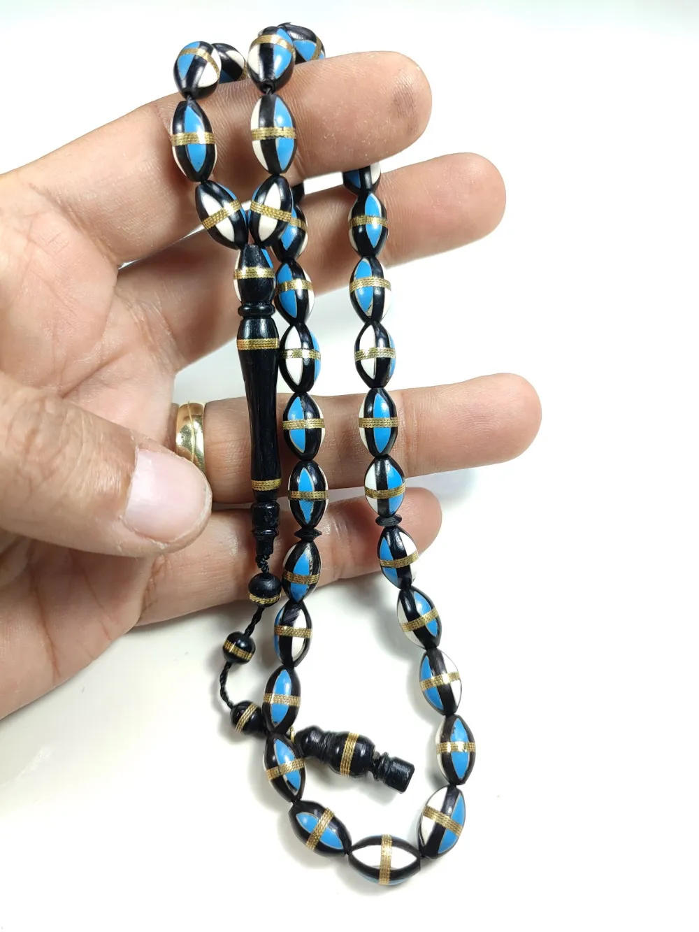 Hali̇l Hi̇lmi̇ Usta İşi̇ İmzalı Mi̇ne Ve Sarmal İşlemeli̇ Kuka küçük resim 5