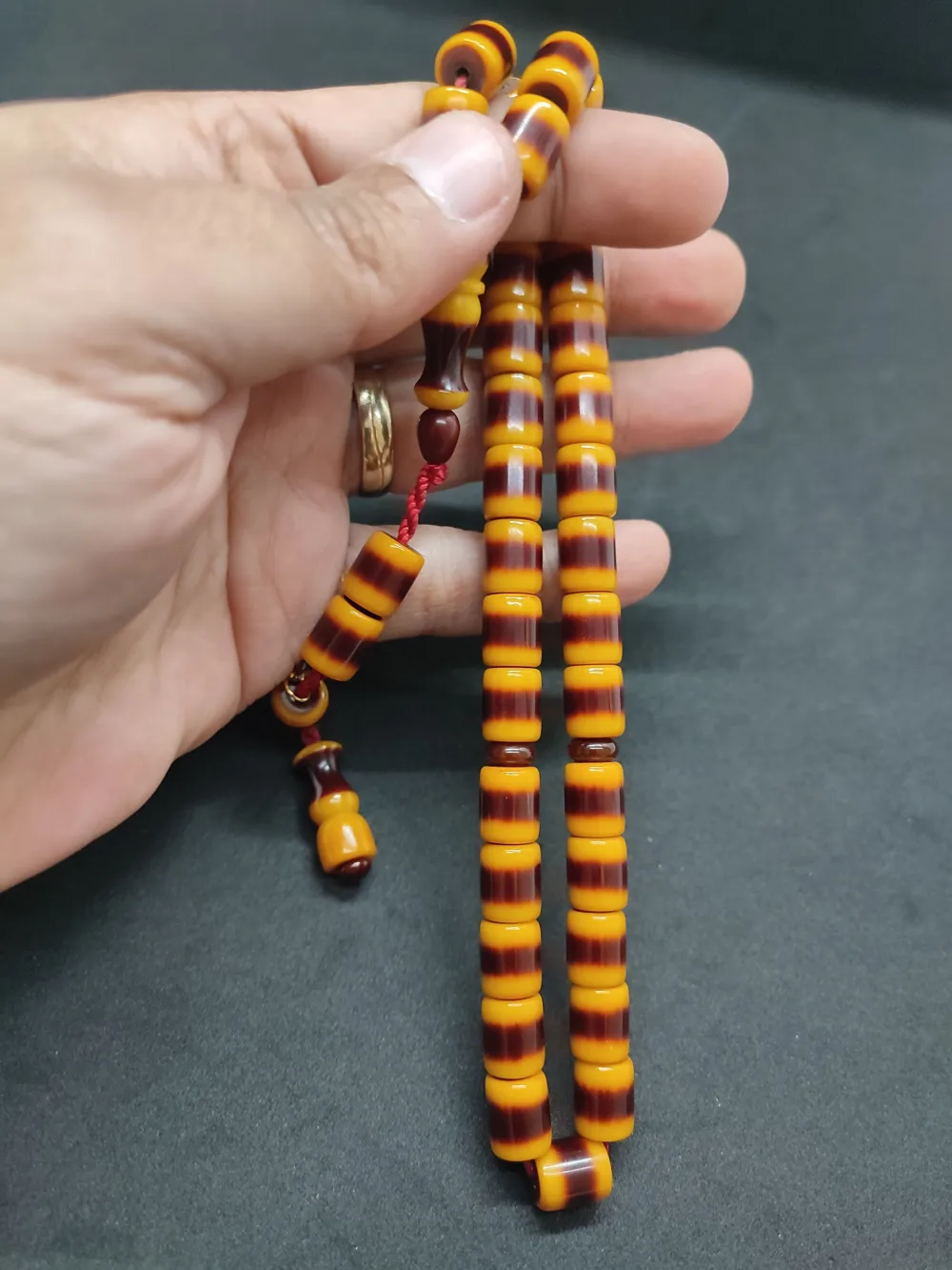 Hayyani̇ Usta Eseri̇ Osmanlıya En Yakın  Sıkma Kehri̇bar küçük resim 4