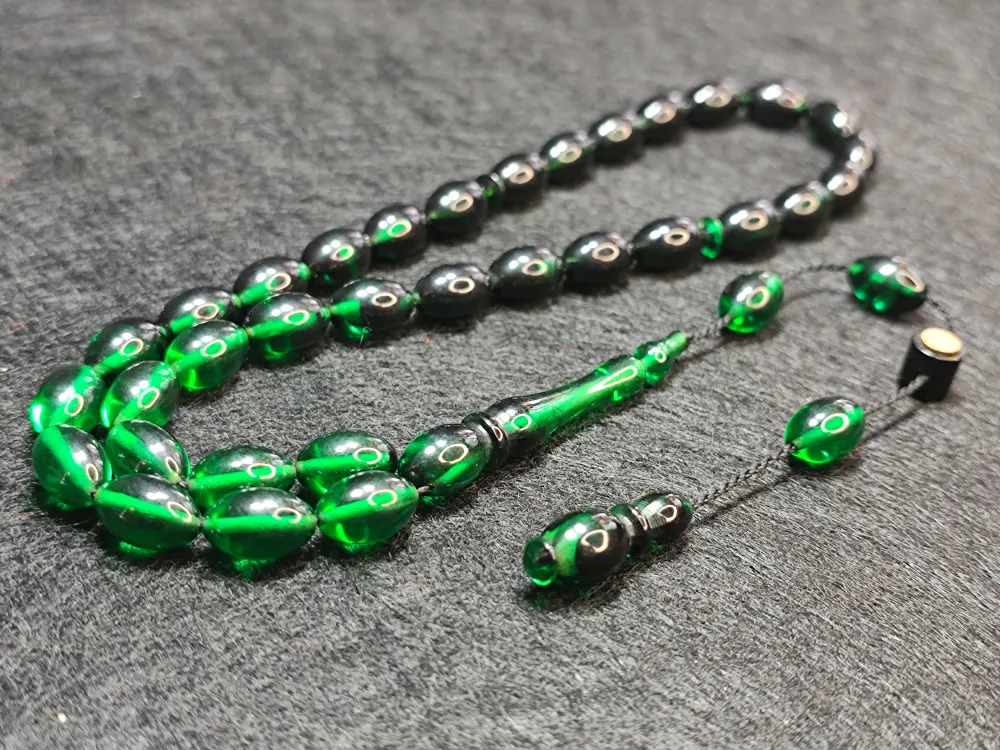 Ayhan Turan Usta İşi̇ İmzalı Mühürlü Sıkma Kehri̇bar küçük resim 3