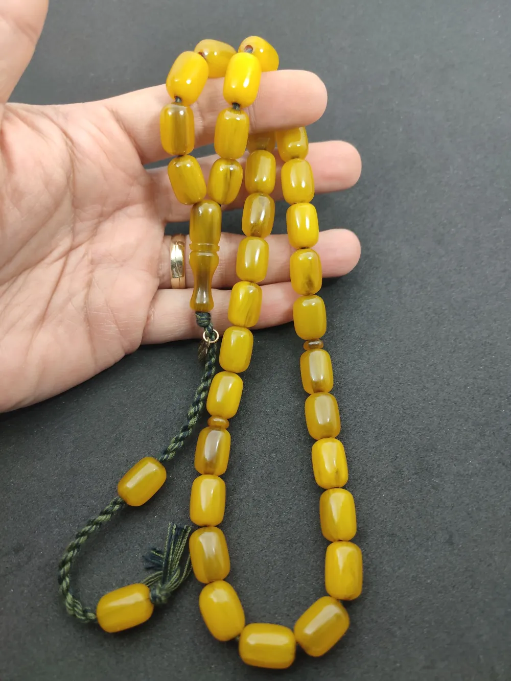 Osama Omari̇ İmzalı Eski̇ Usul Havşalı Horoz İmame 50 Yaşında Alman Faturan küçük resim 4