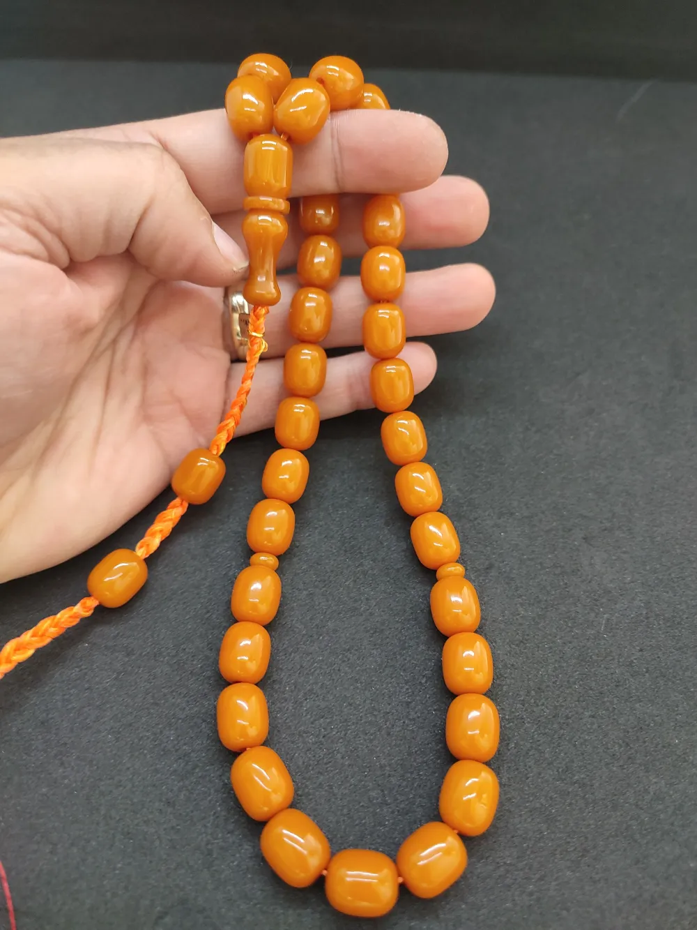 Osama Omari̇ İmzalı Eski̇ Usul Havşalı Horoz İmame 50 Yaşında Alman Faturan küçük resim 3