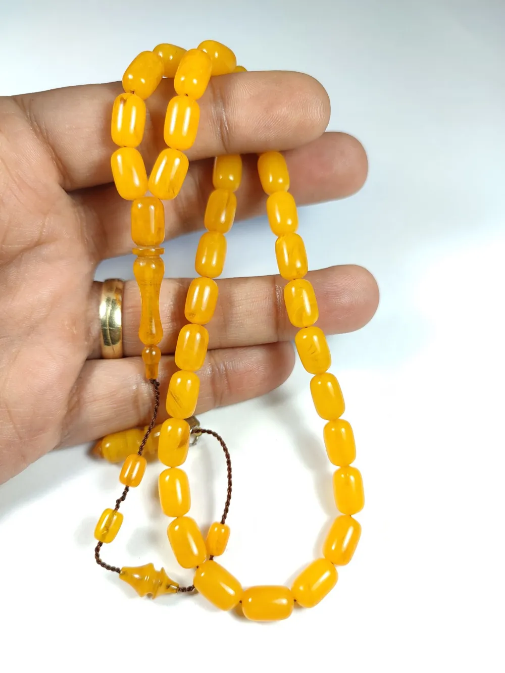 Ayhan Turan Usta İşi̇ İmzalı  Sıkma Kehri̇bar küçük resim 5