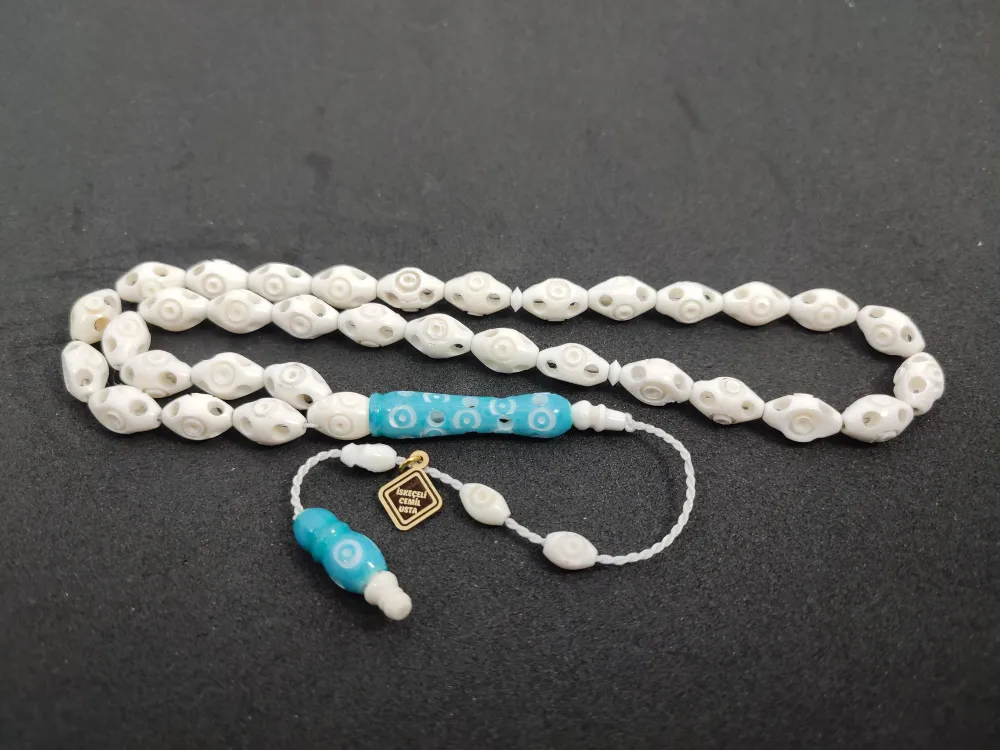 Başka Yerde Yok!!! İskeçeli̇ Cemi̇l Usta Eseri̇ Full Kalem Oyma  Deve Kemi̇ği̇ küçük resim 3